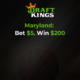 DraftKings Maryland Promo Code: Bet $5, Win $200 on NBA Basketball